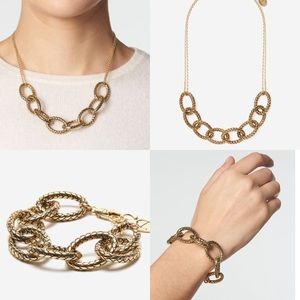 Etienne Aigner bracelet Necklace set